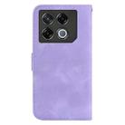 For Infinix GT 20 Pro 5G Seven-shaped Embossed Leather Phone Case(Purple) - 3