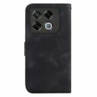 For Infinix GT 20 Pro 5G Seven-shaped Embossed Leather Phone Case(Black) - 3
