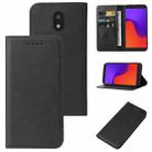 For BLU View 2 B130DL Magnetic Closure Leather Phone Case(Black) - 1