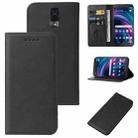 For BLU View 3 B140DL Magnetic Closure Leather Phone Case(Black) - 1