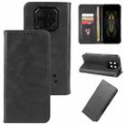 For Ulefone Armor 22 Magnetic Closure Leather Phone Case(Black) - 1