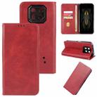 For Ulefone Armor 22 Magnetic Closure Leather Phone Case(Red) - 1