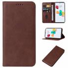 For ZTE Anshin Family JP /A303ZT Magnetic Closure Leather Phone Case(Brown) - 1