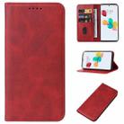 For ZTE Anshin Family JP /A303ZT Magnetic Closure Leather Phone Case(Red) - 1