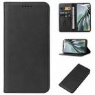 For ZTE Libero 5G IV Magnetic Closure Leather Phone Case(Black) - 1