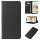 For ZTE nubia Z60 Ultra Magnetic Closure Leather Phone Case(Black) - 1