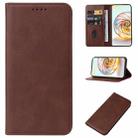 For ZTE nubia Z60 Ultra Magnetic Closure Leather Phone Case(Brown) - 1