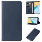 For ZTE Blade V50 Vita Magnetic Closure Leather Phone Case(Blue) - 1