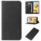 For ZTE Blade A33s Magnetic Closure Leather Phone Case(Black) - 1