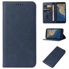 For ZTE Blade A31 Lite Magnetic Closure Leather Phone Case(Blue) - 1