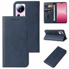 For Xiaomi 13 Lite Magnetic Closure Leather Phone Case(Blue) - 1