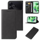 For Xiaomi Poco M6 Pro 5G Magnetic Closure Leather Phone Case(Black) - 1