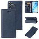 For Xiaomi Redmi 12 5G Magnetic Closure Leather Phone Case(Blue) - 1