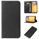 For Xiaomi Poco C65 / Redmi 13C Magnetic Closure Leather Phone Case(Black) - 1