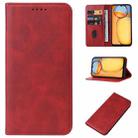 For Xiaomi Poco C65 / Redmi 13C Magnetic Closure Leather Phone Case(Red) - 1
