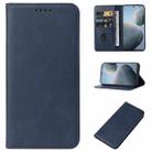 For Xiaomi Redmi K70E Magnetic Closure Leather Phone Case(Blue) - 1