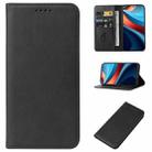 For Xiaomi Redmi Note 13R Pro Magnetic Closure Leather Phone Case(Black) - 1