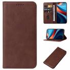 For Xiaomi Redmi Note 13R Pro Magnetic Closure Leather Phone Case(Brown) - 1