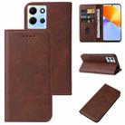 For Infinix Note 30 5G Magnetic Closure Leather Phone Case(Brown) - 1