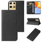 For Infinix Note 30 Pro Magnetic Closure Leather Phone Case(Black) - 1