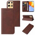 For Infinix Note 30 Pro Magnetic Closure Leather Phone Case(Brown) - 1