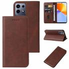 For Infinix Note 30 VIP Magnetic Closure Leather Phone Case(Brown) - 1