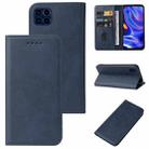 For Motorola Moto One 5G UW Magnetic Closure Leather Phone Case(Blue) - 1