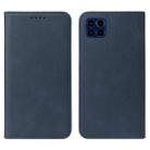 For Motorola Moto One 5G UW Magnetic Closure Leather Phone Case(Blue) - 2