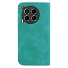 For Tecno Camon 30 4G / 5G / CL6 / CL7 Seven-shaped Embossed Leather Phone Case(Green) - 3