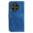 For Tecno Camon 30 4G / 5G / CL6 / CL7 Seven-shaped Embossed Leather Phone Case(Blue) - 3