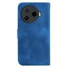 For Tecno Camon 30 Pro 5G / CL8 Seven-shaped Embossed Leather Phone Case(Blue) - 3