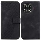 For Tecno Camon 30S / Camon 30S Pro Seven-shaped Embossed Leather Phone Case(Black) - 1