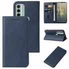 For Nokia C31 Magnetic Closure Leather Phone Case(Blue) - 1