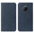 For Nokia G300 Magnetic Closure Leather Phone Case(Blue) - 2