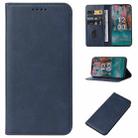 For Nokia C12 / C12 Pro / C12 Plus Magnetic Closure Leather Phone Case(Blue) - 1