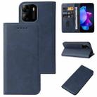 For TECNO Pop 7 Pro Magnetic Closure Leather Phone Case(Blue) - 1