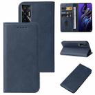 For Tecno Pova 5G Magnetic Closure Leather Phone Case(Blue) - 1