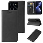 For Tecno Pova 5 Pro Magnetic Closure Leather Phone Case(Black) - 1