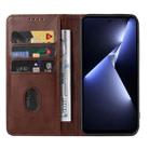 For Tecno Pova 5 Pro Magnetic Closure Leather Phone Case(Brown) - 3