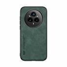 For Realme 14 Pro Skin Feel Magnetic Leather Back Phone Case(Green) - 2
