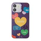 For iPhone 11 Cute Animal Pattern Series PC + TPU Phone Case(Love) - 1