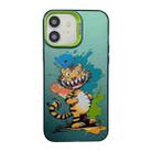 For iPhone 11 Cute Animal Pattern Series PC + TPU Phone Case(Tiger) - 1