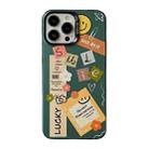 For iPhone 12 Pro Max Cute Animal Pattern Series PC + TPU Phone Case(Notes) - 1