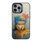 For iPhone 12 Pro Max Cute Animal Pattern Series PC + TPU Phone Case(Fat Cat) - 1