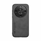 For Huawei Maimang 30 Skin Feel Magnetic Leather Back Phone Case(Dark Grey) - 2