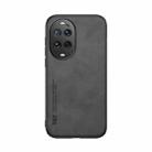 For Huawei nova 14 Ultra Skin Feel Magnetic Leather Back Phone Case(Dark Grey) - 2
