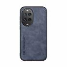 For Huawei nova 14 Ultra Skin Feel Magnetic Leather Back Phone Case(Blue) - 2