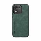 For Honor X70i Skin Feel Magnetic Leather Back Phone Case(Green) - 2
