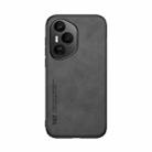 For Honor 400 Pro Global 160.8mm Skin Feel Magnetic Leather Back Phone Case(Dark Grey) - 2