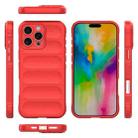 For iPhone 16 Pro Max Magic Shield TPU + Flannel Phone Case(Red) - 3